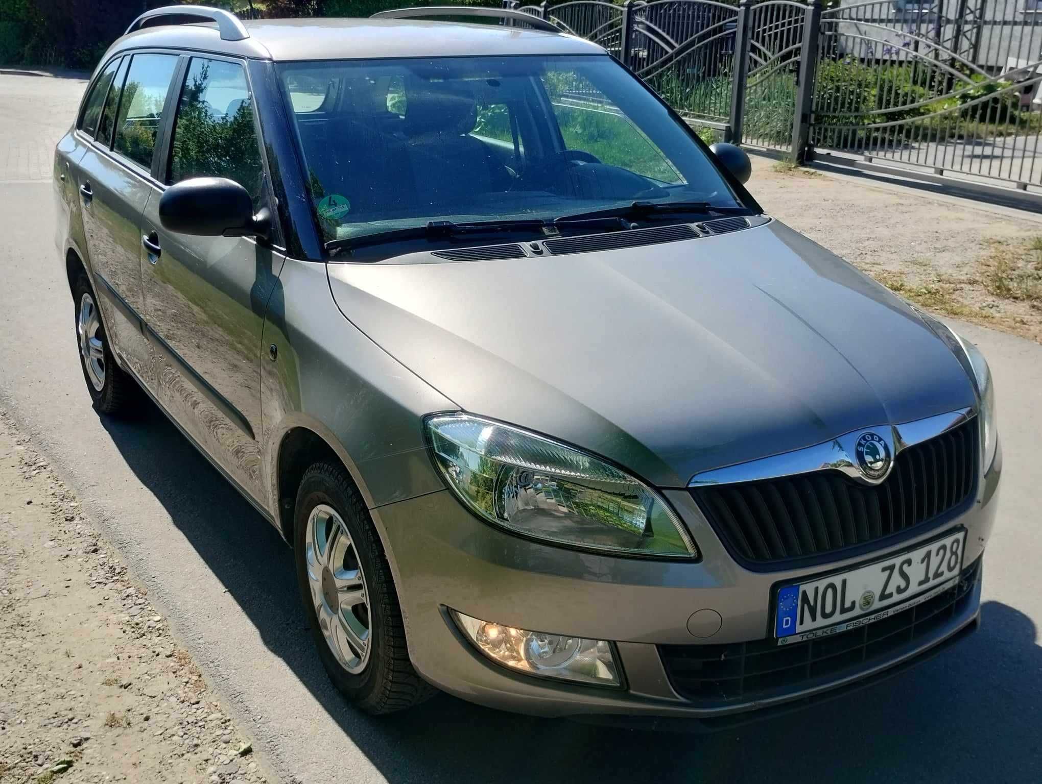 Skoda Fabia benzyna klima kombi z Niemiec opłacona