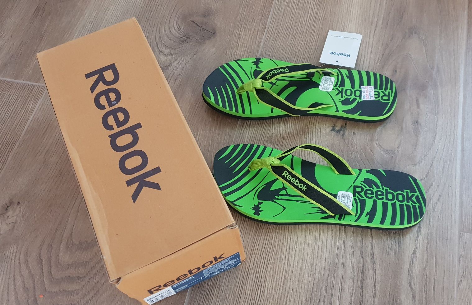 Reebok klapki japonki 38