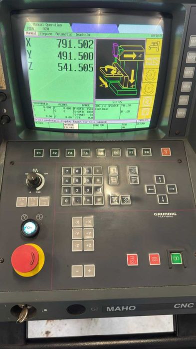 Frezarka CNC MAHO MH800E Philips CNC532