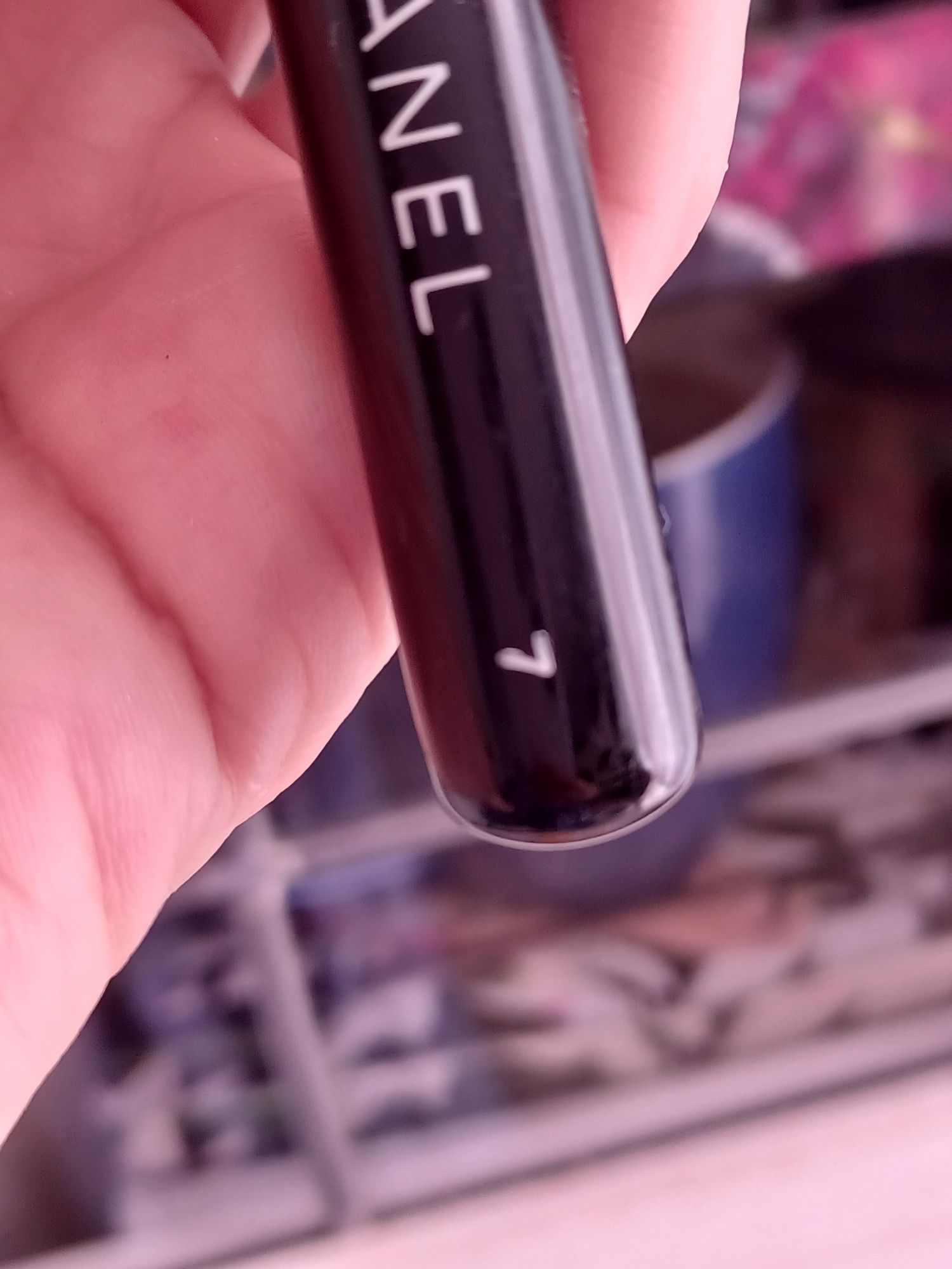 Pedzel chanel włosie naturalne, puder,podkład