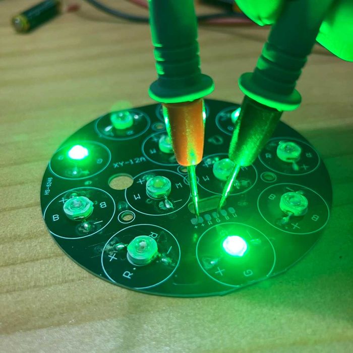 RGBW світлодіодна LED панель  5Вт