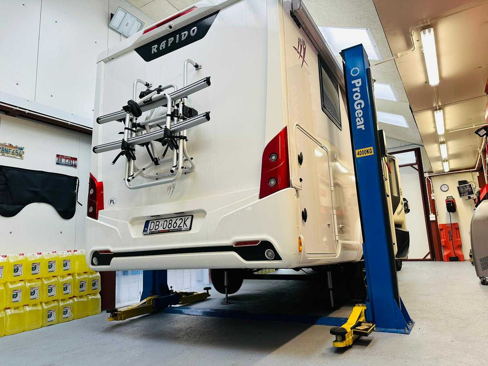 Naprawa serwis doposażanie kamperów przyczep kempingowych serwis Truma