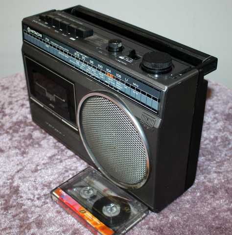 Radiomagnetofon HITACHI TRK-510E/vintage sprawny