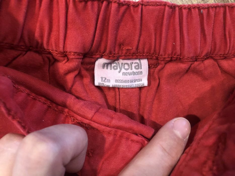 Spodnie chłopięce czerwone Mayoral 104