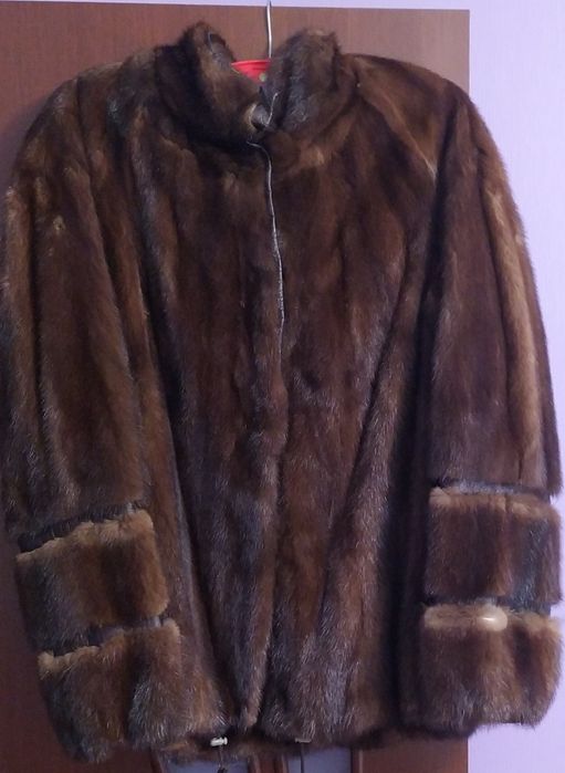 Норковый полушубок