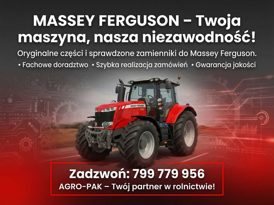 Części do ciągników Massey Ferguson