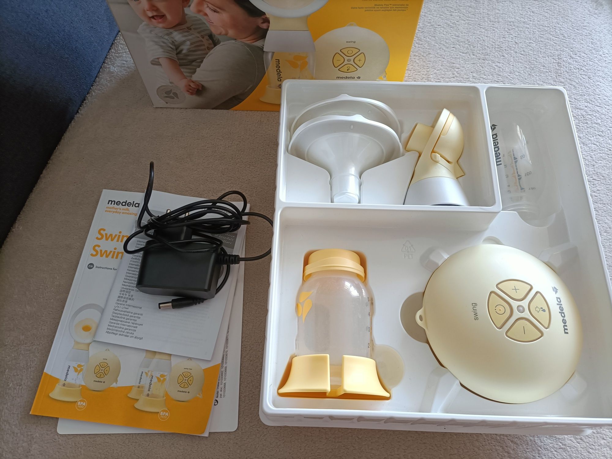Laktator Medela swing flex