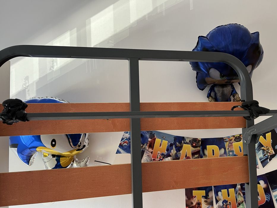 Cama ikea dupla com 1 colchao / bed with 1 mattress