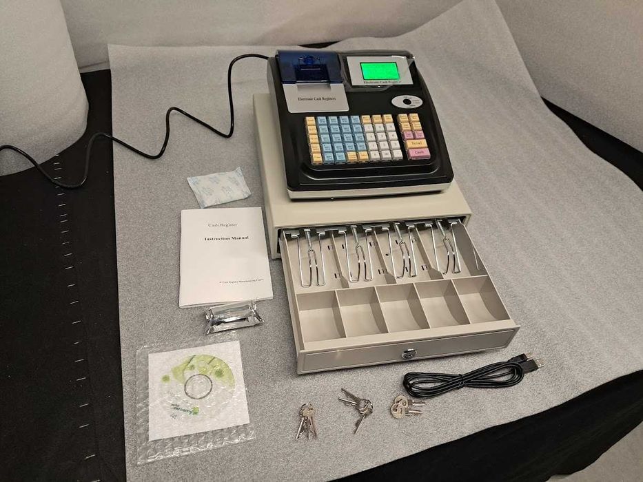 Elektroniczna kasa fiskalna 48 przycisków 40 W