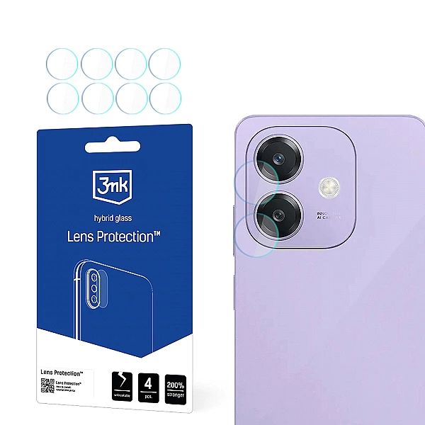 Szkło na obiektyw aparatu 3mk Lens Protection na Oppo A3/4G