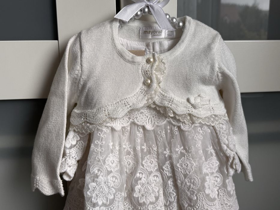 Sukienka na chrzest blanifi