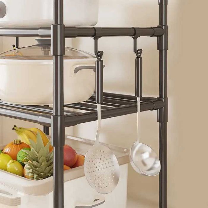 Кухонный стеллаж, Этажерка для кухни, Етажерка-органайзер на колесах