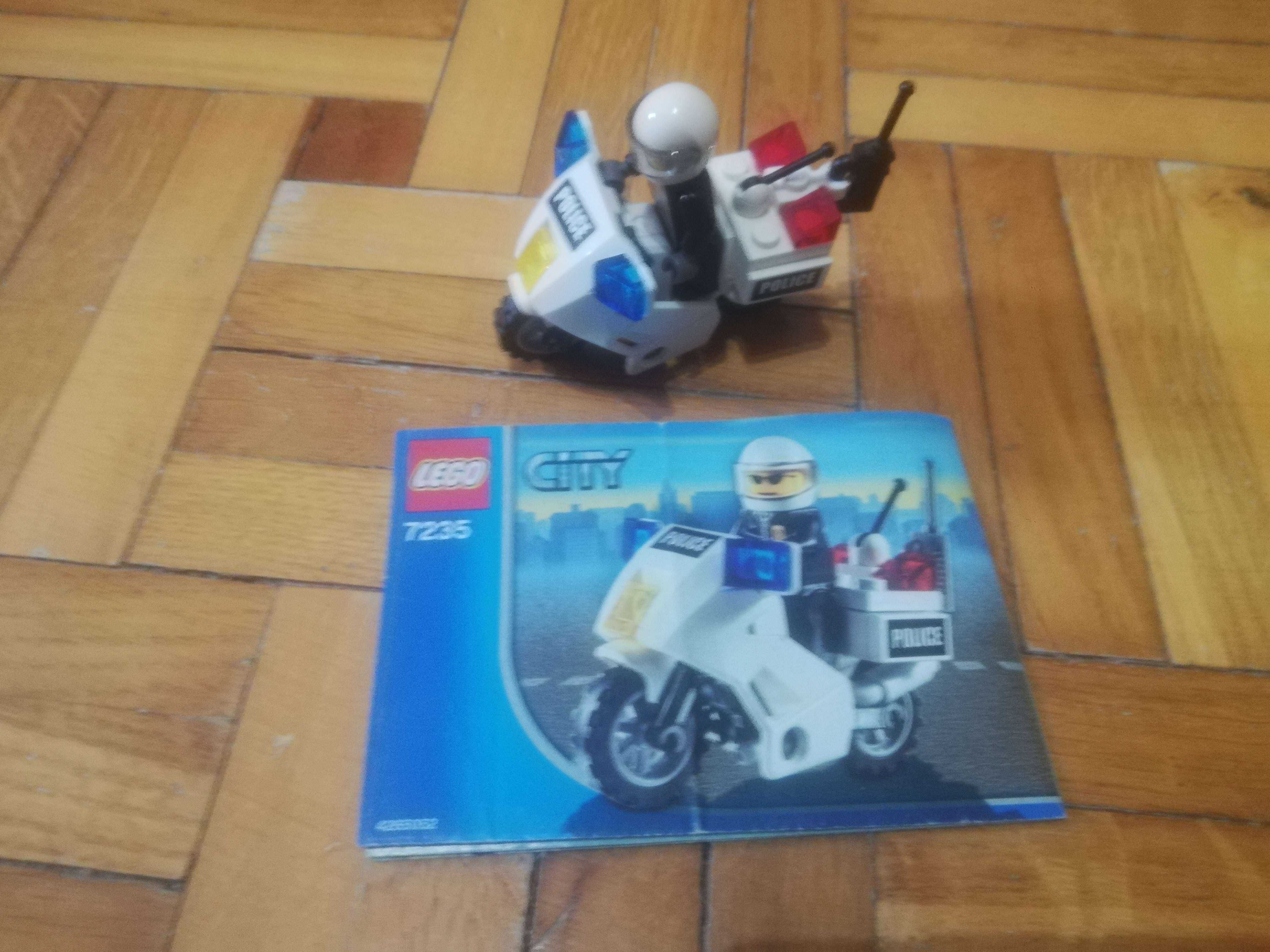 Lego city motor policyjny 7235