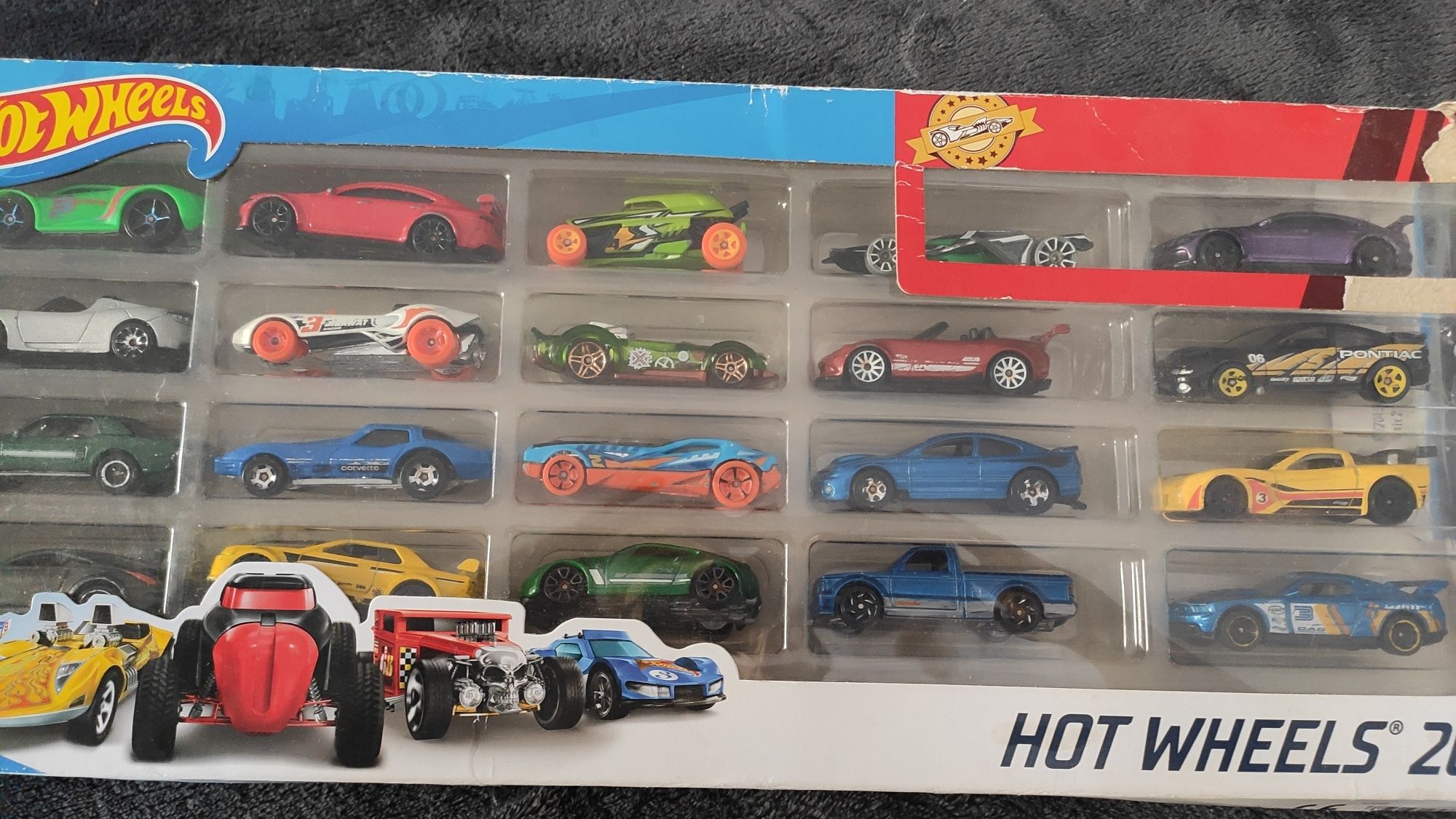 Zestaw 20 sztuk autek hot wheels resoraki stan bdb