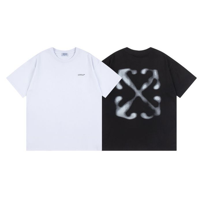 Off-white футболка мужская оверсайз оригинал черная белая унисекс