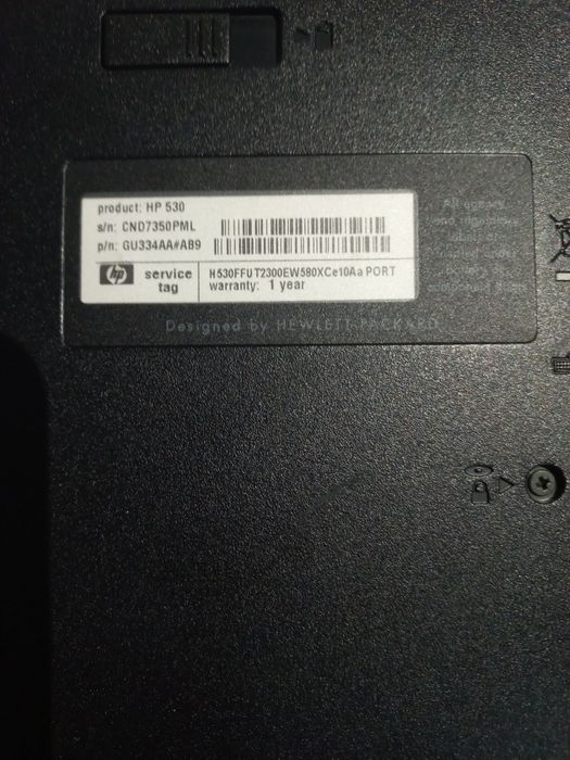 Computador Portátil Hp 530