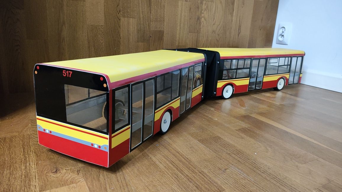 Model autobusu 1:10 1:12 ARTR DIY