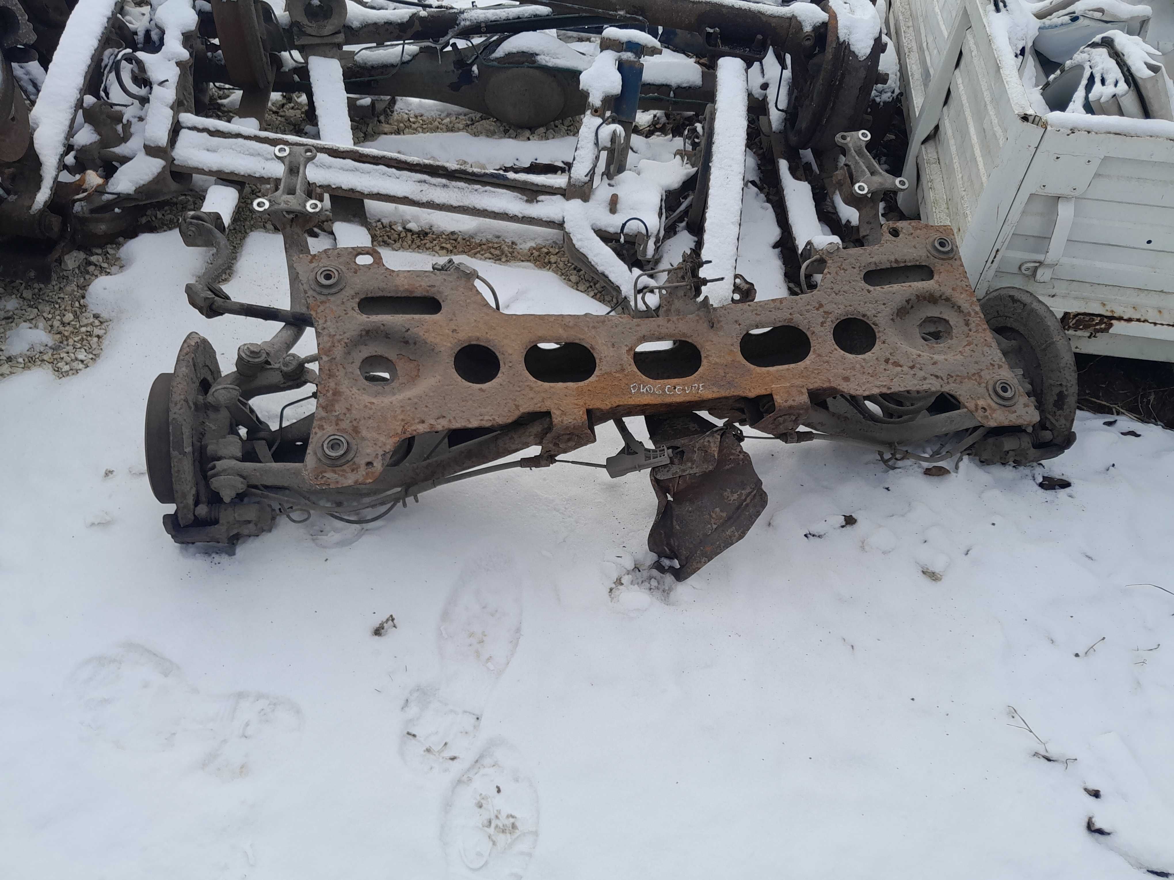 Peugeot 406 Coupe Belka Sanki Oś Zawieszenie Tył Tylne