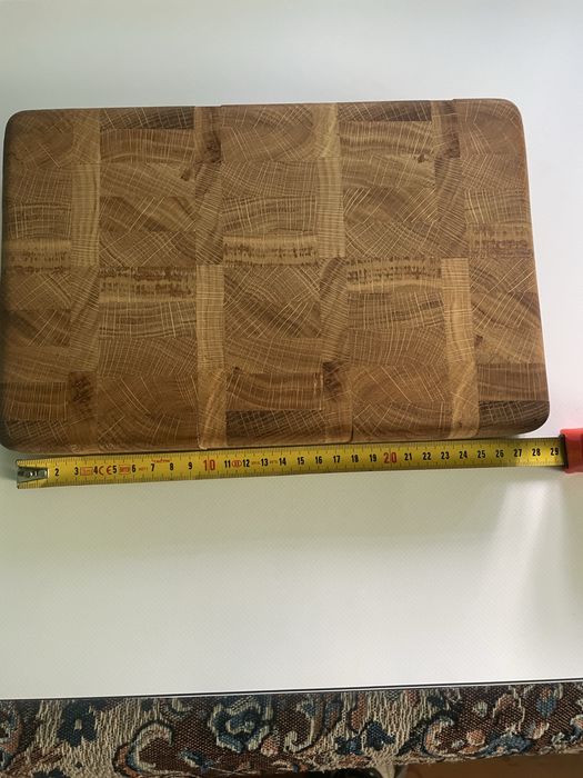 Кухонна дубова торцева дошка