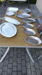 patery gastronomiczne 25szt INOX + 26szt - półmisek, platera