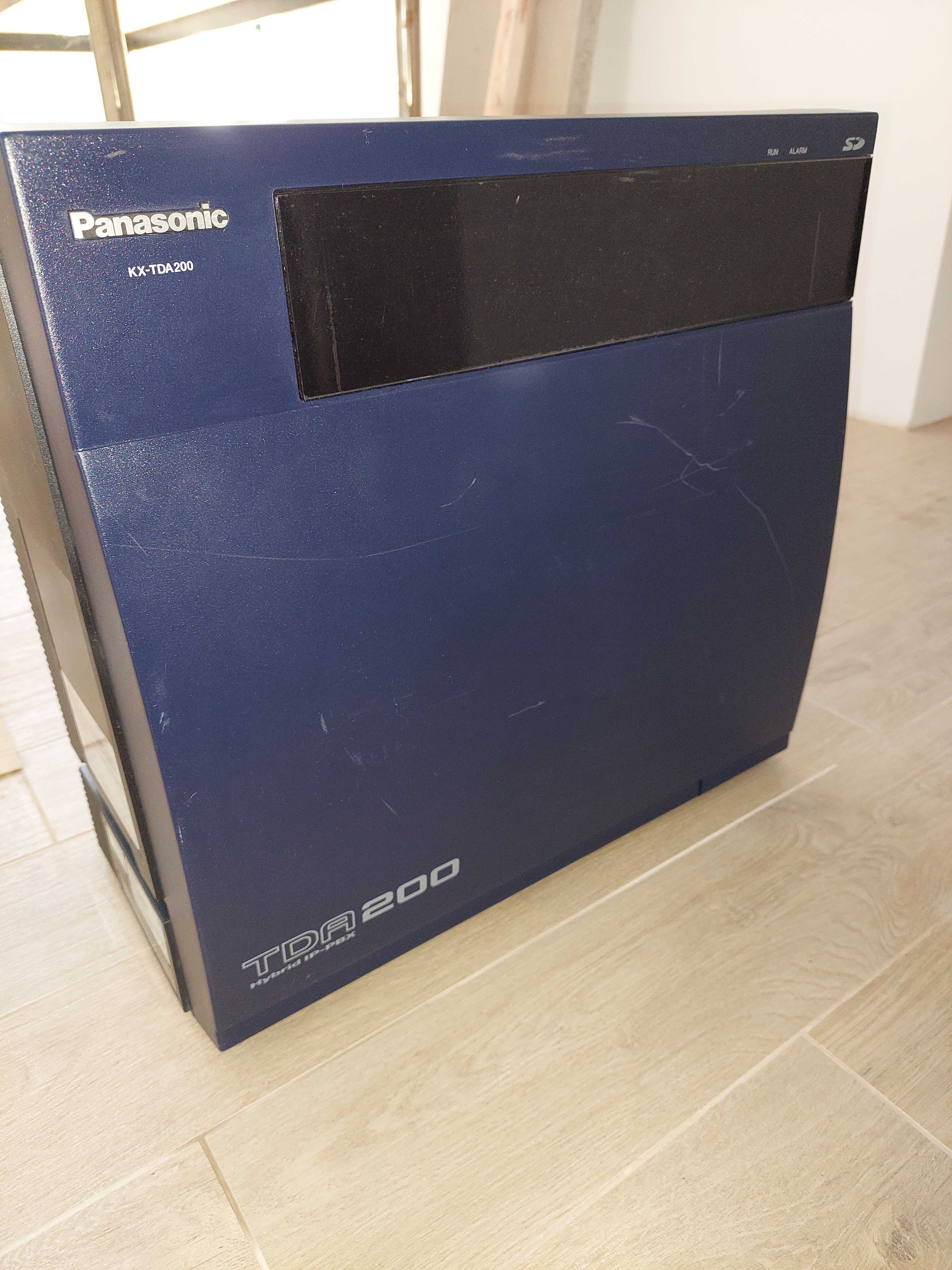 Цифровая гибридная IP-АТС Panasonic KX-TDA200RU, мини АТС