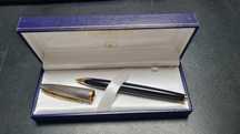 Caneta Waterman de ouro 18k