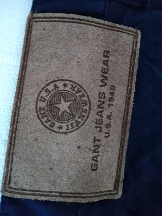 Calças Azuis Gant Jeans Wear W34 L34