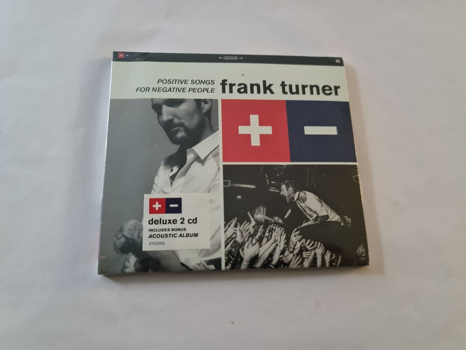 Płyty cd ( 2 x cd ) : Frank Turner . Nowa w folii .