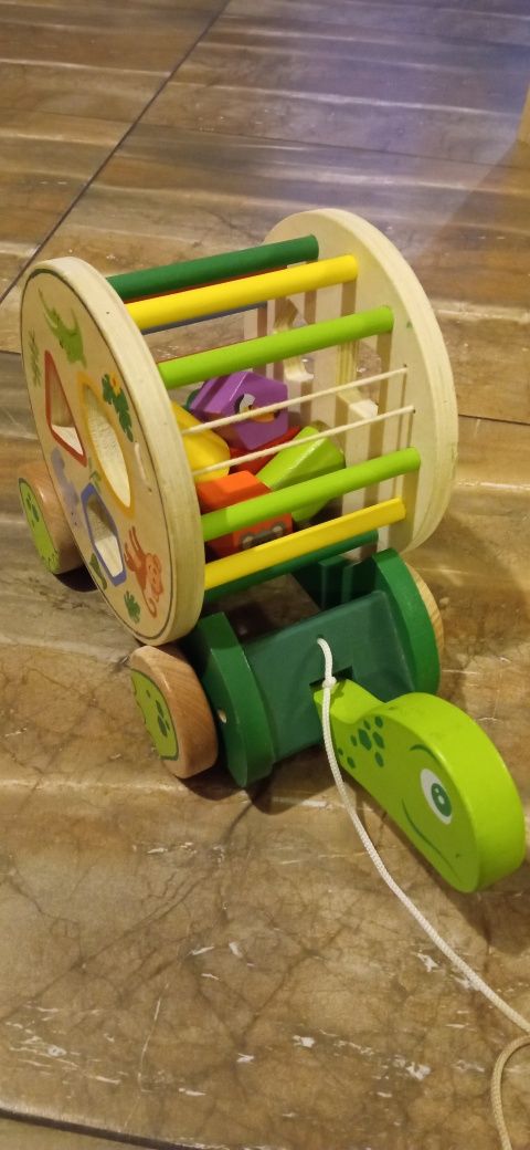 Żółw drewniany sorter Lidl Playtive