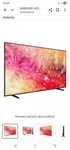 Telewizor Samsung UE55TU7102K - 55" - 4K - Smart TV