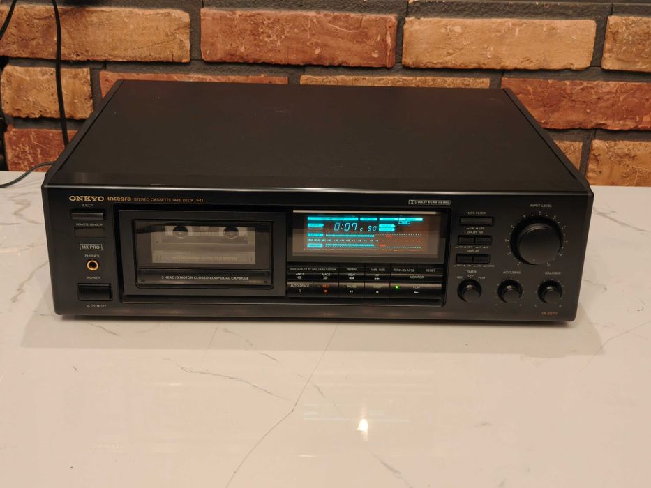 ONKYO Integra TA-2870 ! Flagowy deck kasetowy ! ORG Instrukcja