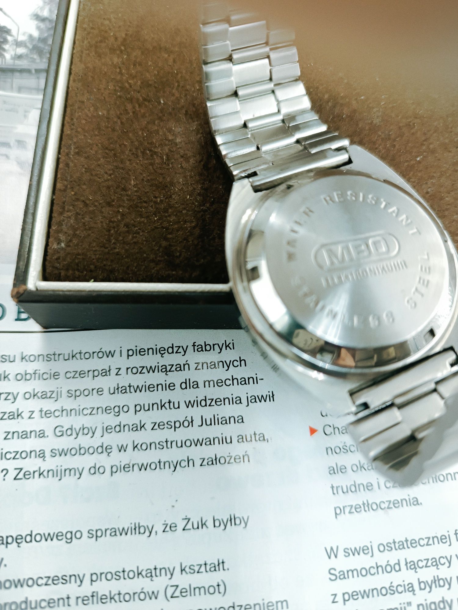 Zegarek mbo digital cyfrowy