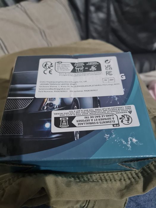 LED H7 лампочки н7 з лінзою