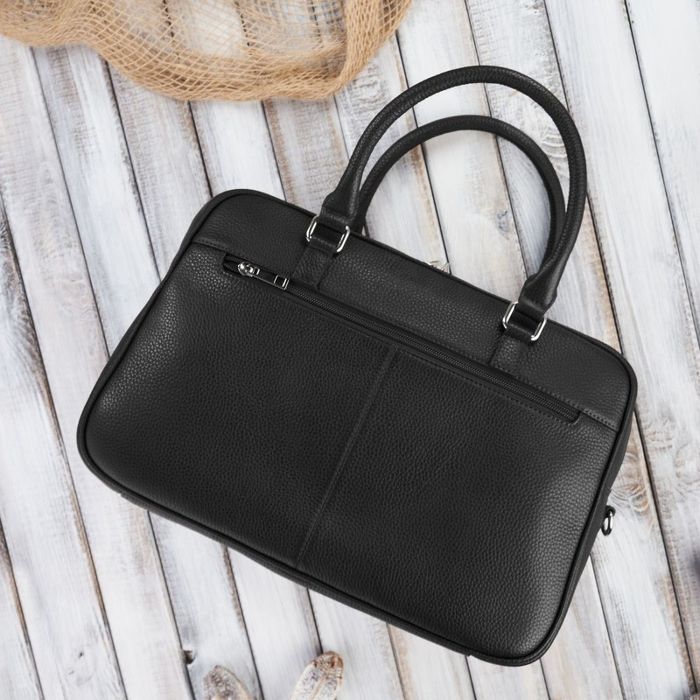 torebka damska duża skórzana czarna paolo peruzzi in-60-bl