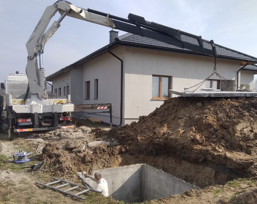 Zbiorniki na na wodę deszczową piwnica betonowa