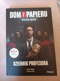 Książka "Dom z papieru. Escape room"