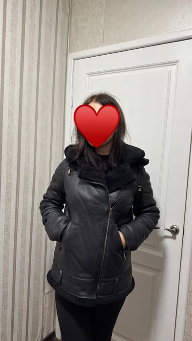 Натуральна дублянка авіатор