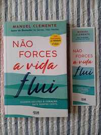 Livro - "Não forces a vida flui" de Manuel Clemente