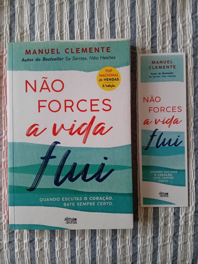 Livro - "Não forces a vida flui" de Manuel Clemente