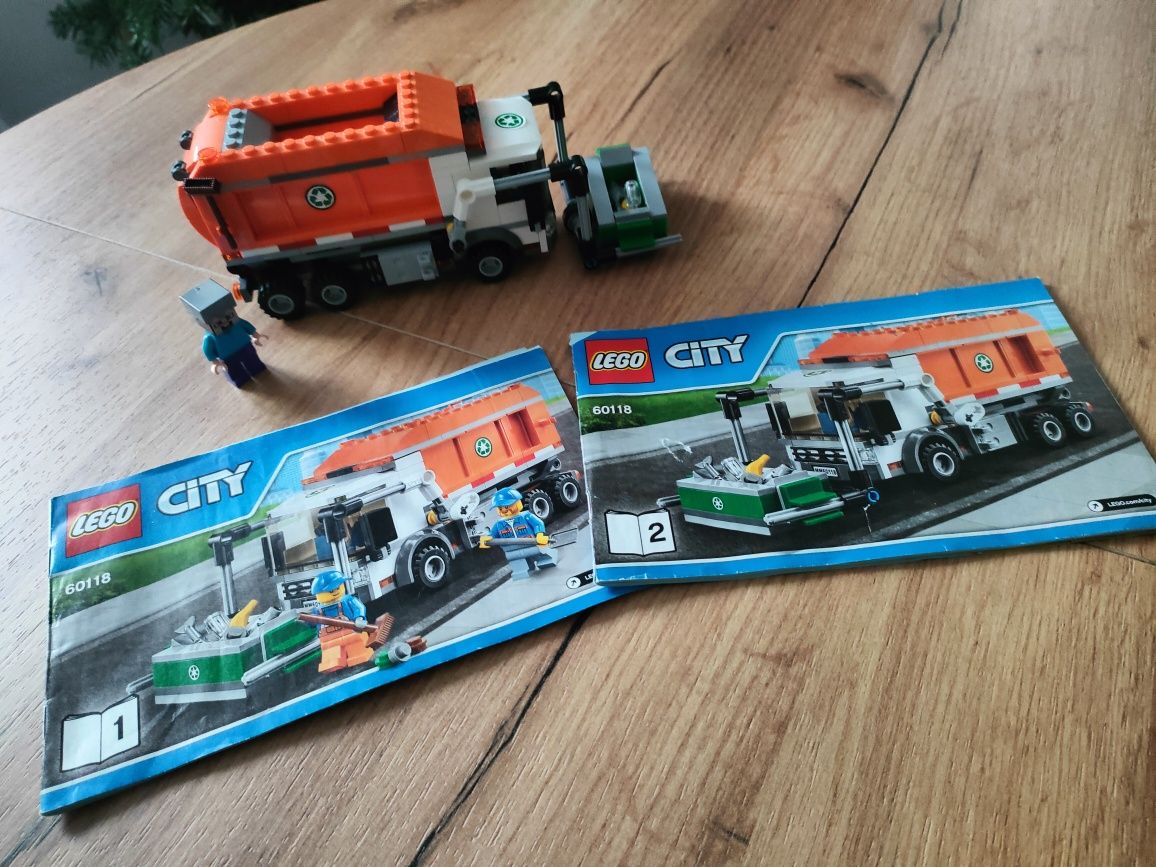 LEGO City zestaw klocków Śmieciarka