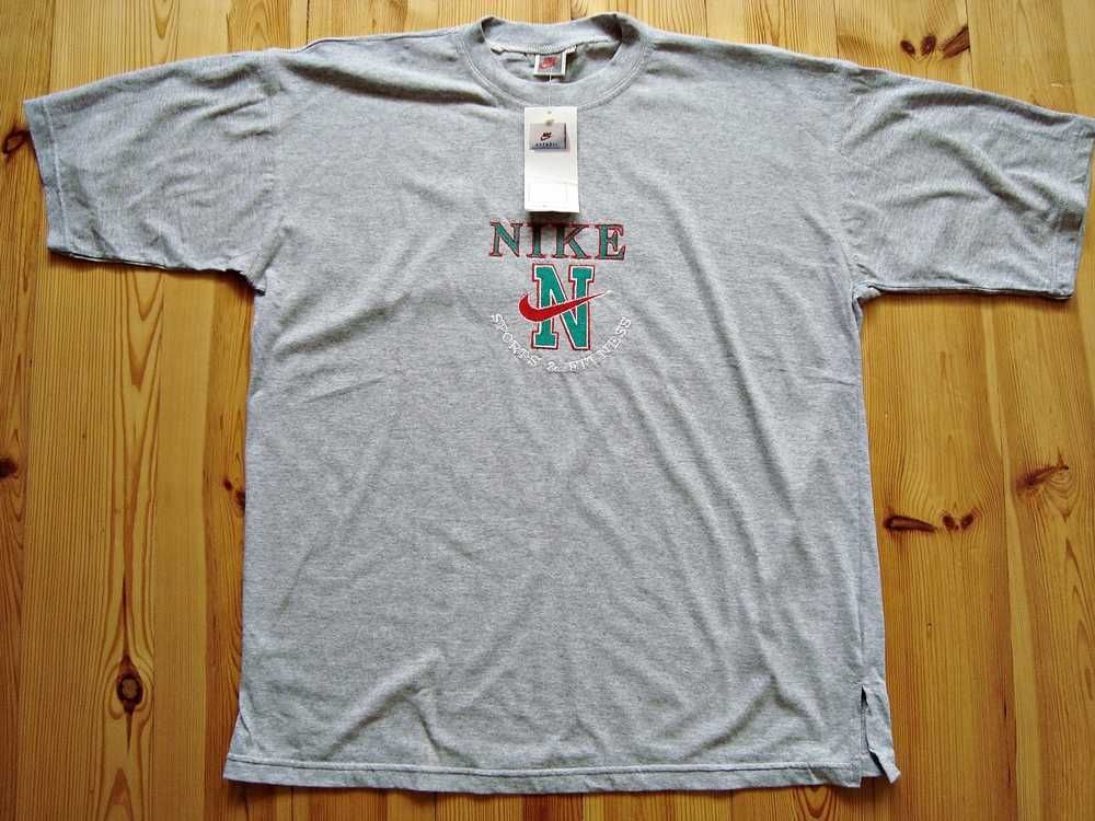 Popielata koszulka męska NIKE rozm. XL