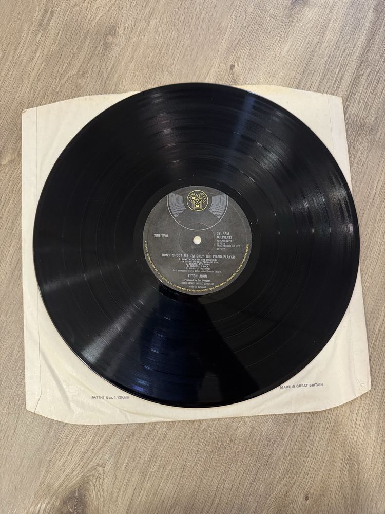 Disco Vinil Elton John - Don't Shoot Me I'm Only the Piano Player UK