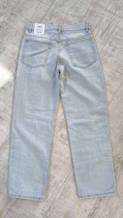 Джинсы Zara Зара для мальчика 13-14 лет рост 164 см