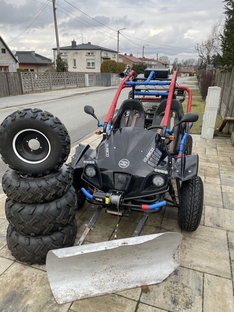 Buggy Zumico ORS 250 + komplet kół + pług do śniegu