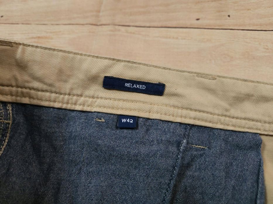 GANT Spodenki Cargo Męskie Relaxed Beżowe r. 42