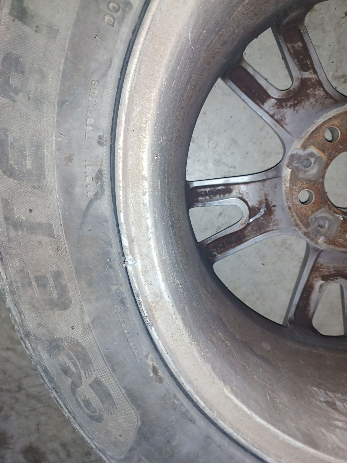 3 Jantes bmw x3- 1 boa + 2 danificadas