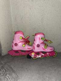 Patins com 4 rodas em linha