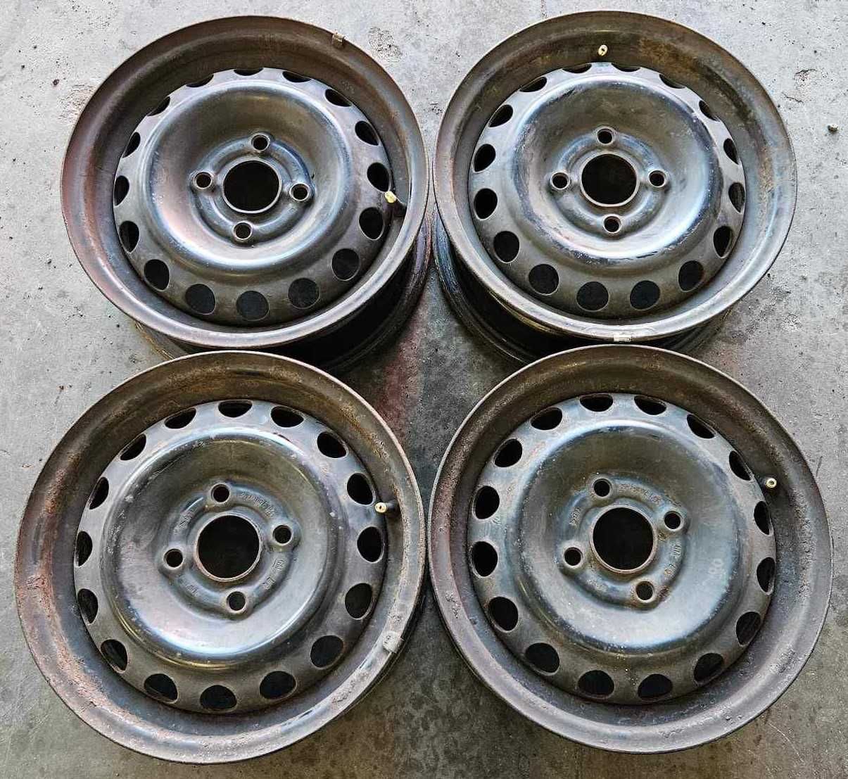 4x Felgi używane stalowe OPEL 5,5x 13 4x100 ET46 ASTRA-F Classic