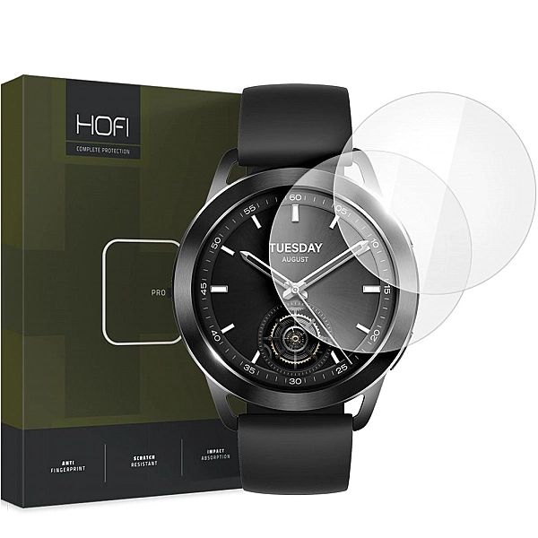 Szkło Hartowane Hofi Glass Pro+ 2-Pack Xiaomi Watch S3 Clear