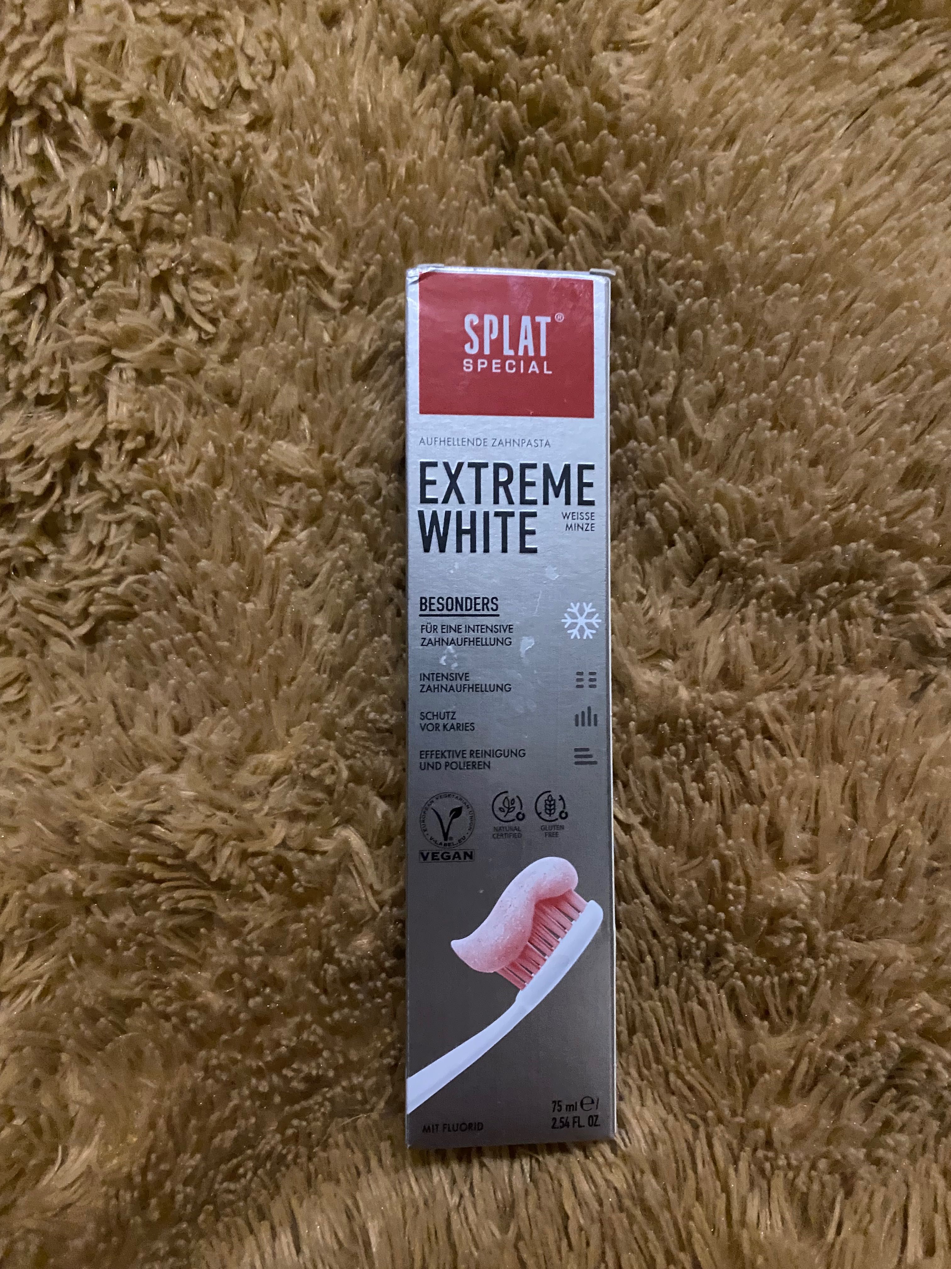 Зубна паста Splat extreme white